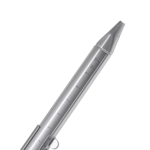 2Pcs Gel Pen Vernier Caliper, 10cm Metric Shock-Proof Measuring Tool, Multifunctional Caliper Vernier Caliper