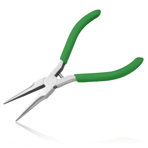 Needle Nose Pliers 5" Smooth Jaw Mini Pliers for Jewelry Making & Beading - style: Needle Nose with Smooth Jaw