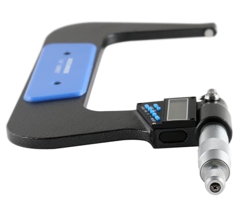 Accusize Industrial Tools 5-6''/125-150 mm 7 Keys Electronic Digital Outside Micrometers, 0.00005'' Or 0.001 mm Resolution, Ac21-6022 - size: 5-6" / 125-150 mm