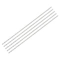 uxcell 5 Pcs 0.7mm Mini Micro Twist Drill Bits, High-Speed Steel Straight Shank Extra Long Drill Bit 100mm for Aluminum Alloy - size: 1.2x100mm
