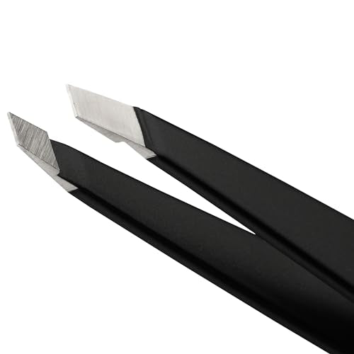 Tweezerman Slant Tweezer – Tweezerman Tweezers for Eyebrows Midnight Sky - color: Black