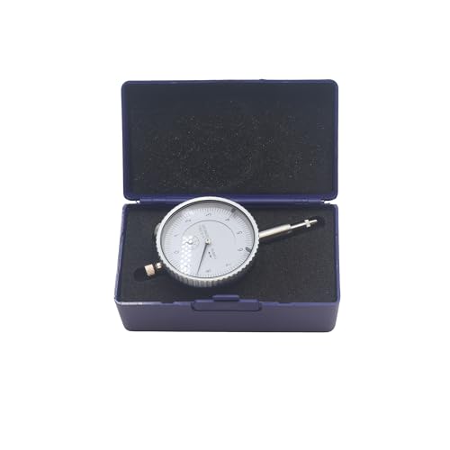 HFS Dial Indicator, 0-0.05" Range, 0.0001" Graduation, 1/4" Lug Back - size: 0-0.05" x 0.0001"