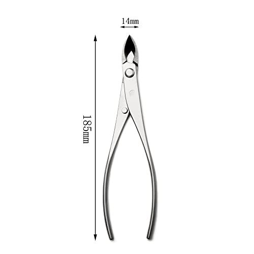 185 mm Narrow Edge Branch Cutter Straight Edge Bonsai Tools