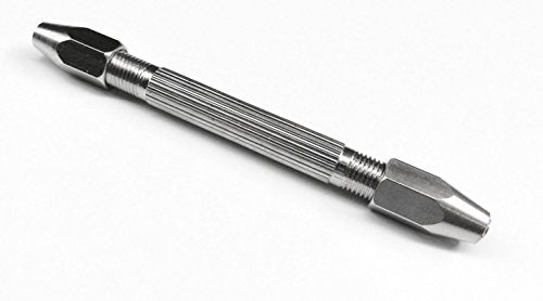 Double END PIN Vise 2 Chucks 4 Size Jaws 0-1/8" Hobby Jewelry & Watch 4-1/2" LNG