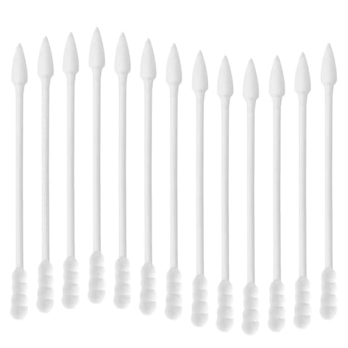 Pointed Tip Cotton Swabs, 800 Count Double Tipped Precision Tips Cotton Buds Spiral Head with Paper Stick, Cotton Buds for Makeup, Personal Care, Crafts(Pointed+Spiral Head) - size: Pointed+Spiral Head
