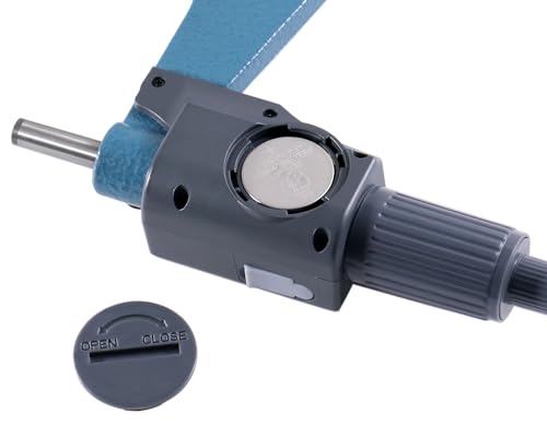 Accusize Industrial Tools 4-5''/100-125 mm by 0.00005''/0.001 mm 2 Keys Electronic Digital Outside Micrometer, Metric/Imperial, Md71-0005 - size: 4-5"