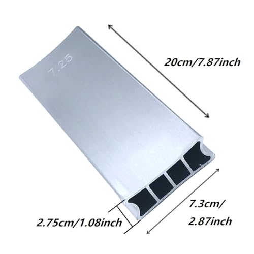 Two-Way Guitar Bass Fingerboard Radius Sanding Block 7.25"/15" Aluminum Guitar Fret Leveling Fingerboard Sanding Beam Guitar Luthier Repair Maintenance Tool - size: 7.25"/15"