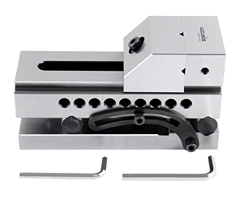 Accusize 5 in Precision Screwless Sine Vise, 0.0002 in Accuracy