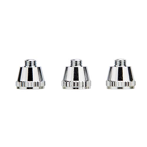25PCS Airbrush Replacement Parts Kit (0.2mm/0.3mm/0.5mm) - size: 0.2/0.3/0.5MM Needles & Nozzles& Caps+Wrench