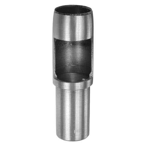 HARFINGTON Hollow Punch for Leather 31mm Round Hole Punch Tool for Belt Puncher Carbon Steel Single Punch for Watch Belts Cut Leather Craft Rubber Paper Fabric Plastic Soft Material - size: 31mm