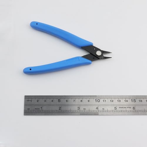 T Tulead Blue Micro Cutter 170ii Wire Cutter Diagonal Cutting Pliers Side Cutters Diagonal Cutting Plier - color: Blue