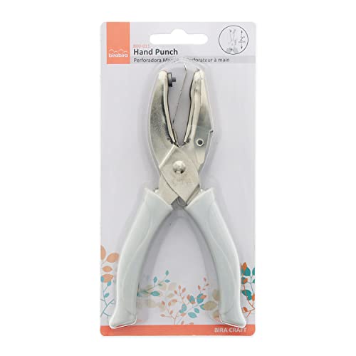 Bira Craft Extra Length 2 inch Reach Hand Punch Craft Punch for Paper Crafting Scrapbooking (1/16" Circle) - size: 1/16" Circle