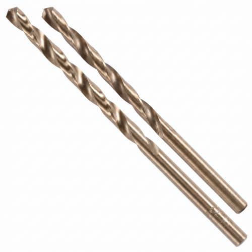 BOSCH CO2137B 5/32 in. x 3-1/8 in. Cobalt M42 Drill Bit (Pack of 2) - size: 5/32 x 3-1/8 in. (Pack of 2)