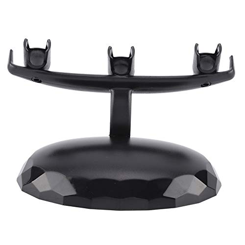 Omabeta Three Airbrush Stand, Lightweight Plastic Airbrush Holder for Storage of Air Brush with Compact Design for DIY Art Painting Experience Use and Storage
