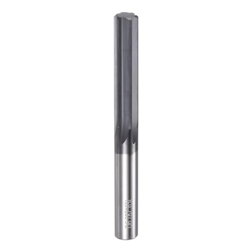 HARFINGTON Carbide Chucking Reamer 0.267"(6.78mm) Dia Straight Flute Straight Shank Machine Reamer Tool for Metal and Lathes CNC Machining Centers, Black - size: 0.267"