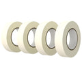 SWRT Masking Tape 0.75 Inch x 55 Yards, 4 Rolls White Tape, General Purpose - size: 0.75" x 55Yds x 4Rolls