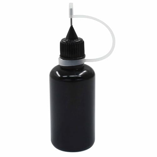 Zorfeter 10 Pcs 30ml Black Precision Tip Applicator Bottles - size: 30 ml