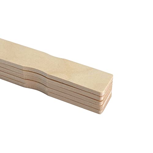 5 Pack Paint Stir Sticks, Wooden Sticks for Crafting, 12 Inch Paint Sticks for Mixing Epoxy and Resin, Paint Stirrers