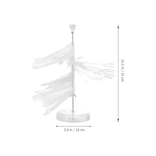 Beaupretty Nail Display Stand, 120 Clear Sample Sticks, Spiral Color Chart