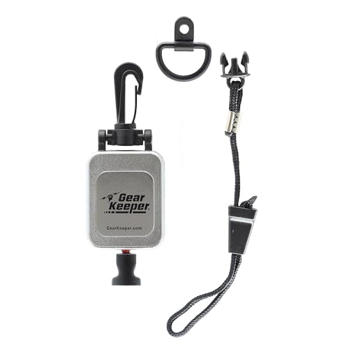 Gear Keeper CB Mic Keeper - Retractable Mic Holder for CB Radio (RT2-4712) - color: Chrome, style: Standard