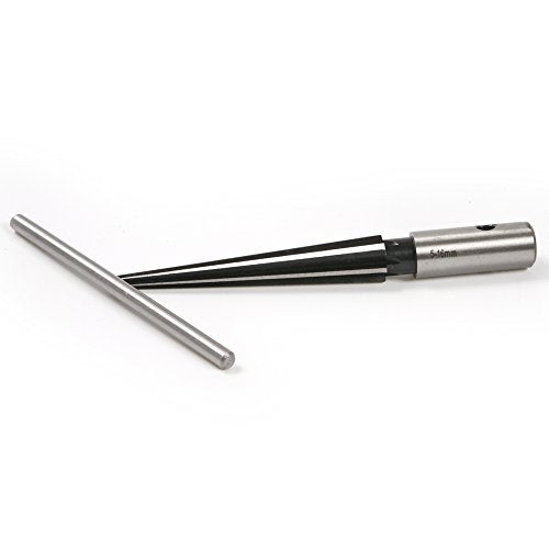 ATOPLEE T Handle Reamer, Tapered Straight Flute Handle Hole Pipe Reaming Tool for Wood Latches/Guitar/Woodworker/Luthier/Repairman Maintenance (5-16mm)