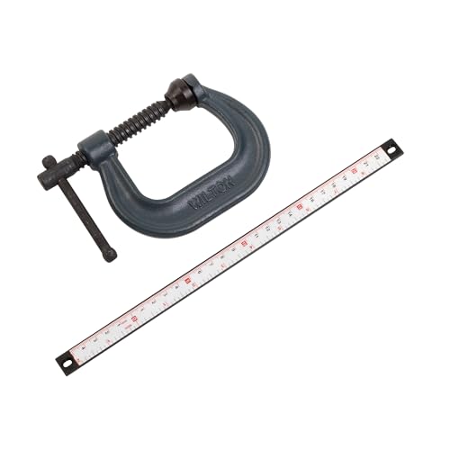 Wilton C-Clamp, 2-1/8" Opening, 2-1/4" Throat, 3500 Lbs. Clamping Force (Model 402) - size: 2-1/8 in., style: Pack of 1