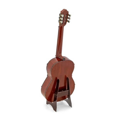 Fascinations Metal Earth Classical Guitar 3D Metal Model Kit Bundle with Tweezers
