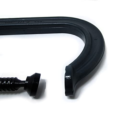 Wilton C-Clamp, 10-1/8" Opening, 5-7/8" Throat, 8000 Lbs. Clamping Force (Model 410) - size: 10-1/8 in., style: Pack of 1