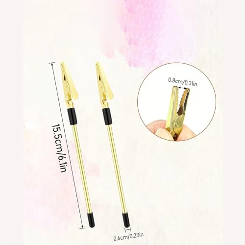 1PC Bracelet Assistance Tool Hands Free Clasp Clamp Precision Hooking for Jewelry Making Bracelet Fastening and Repair, Silver - color: Silver