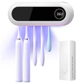 MIMORE Toothbrush Holder Wall Mounted, 5 Slots, 6-Minute Timer