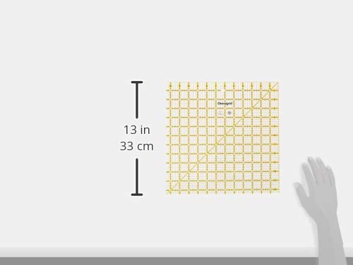 Omnigrip R125 Quilter's Square Ruler by Omnigrid - size: 12-½" x 12-½"