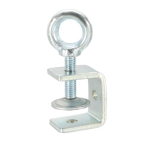 HARFINGTON Carbon Steel C Clamps, 30mm Square Galvanized Mini Tiger Clamp - size: 30mm