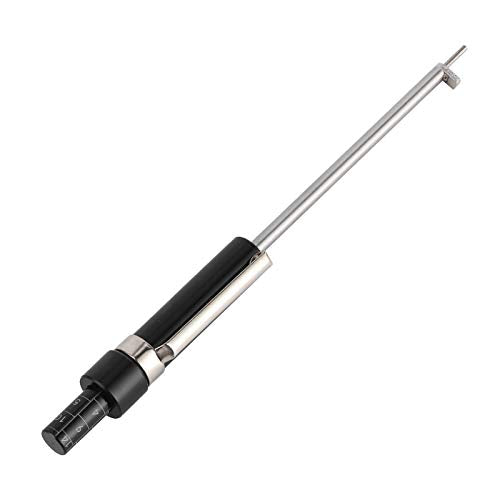 Brake Pad Thickness Gauge for Automotive Vehicles Brake Gauge Tester with 6mm 0.2in Thick Base Plate Measurement Tool