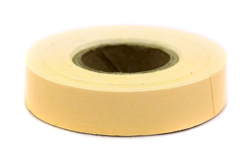 ChromaLabel 1/2 Inch Tan Clean Remove Tape, 500 Inch Roll - color: Tan
