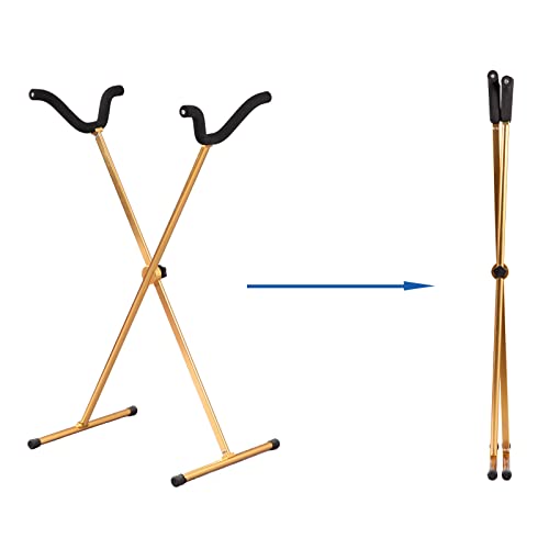FMS Rc Airplane Stand Model Airplane X Display Stand/Holder V2 - Gold - color: Gold