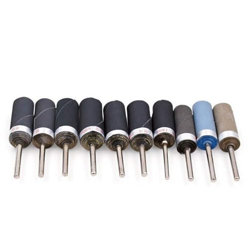 Sanding Sticks Polishing Stick Roller Sanding Drums Sleeves Sander Rotary Sandpaper for Plastic Models Assorted Metal and Wood Sanding Tools Accessory 1200 Grit - size: 1200 Grit