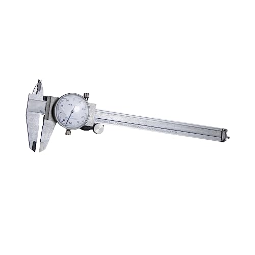 TEXALAN(R) 0-6" 4 Way Dial Caliper .001" Shock Proof Imperial Carbon Steel