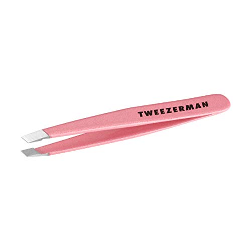 Tweezerman Exclusive Mini Slant –Tweezerman Tweezers for Eyebrows Tea Rose - style: Tea Rose