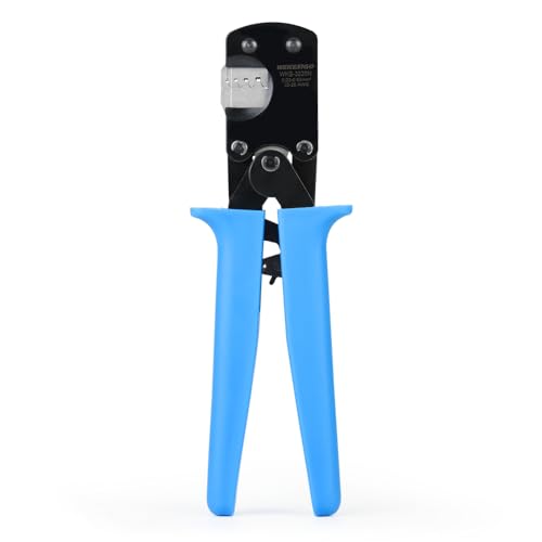 Micro Connector Pin Crimping Tool 0.03-0.52mm² /32-20AWG Ratcheting Crimper for Molex,JST,JAE open barrel terminals(WKS-3220N)