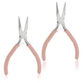2 Pcs Needle Nose Pliers for Jewelry Making, Thin Needle Nose Plier