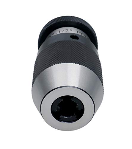 Accusize Industrial Tools Precision Keyless Drill Chuck, 1/32-1/2 in, 33JT - size: 1/32-1/2", 33JT