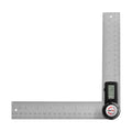 GemRed 82305 Digital Angle Finder Protractor Stainless Steel 7inch 200mm