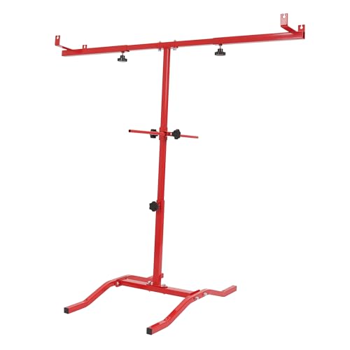 Universal Spray Paint Stand Adjustable Up to 21 LBS T-Bar Rack