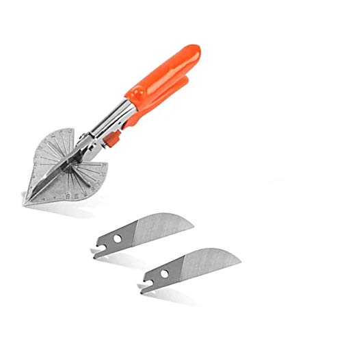 Multi Angle Miter Shear Cutter Hand Tools Blade for Universal Multi Angle Miter Shear Cutter Replacement(2PCs) - color: 2pcs