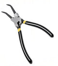 Bent Internal Snap Ring Pliers 9",Internal Spring,Anti-Rust,Head Size:0.08". - size: Bent Internal