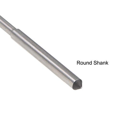 uxcell 1.8mm Chucking Reamer, HSS Cobalt M35 Lathe Machine Reamer D4 4 Straight Flutes, Round Shank Milling Cutting Tool, for Stainless Steel Alloy Copper Metal - size: 1.8mm