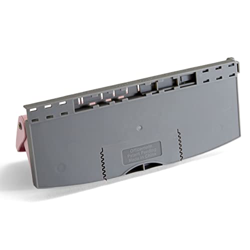 Officemate Adjustable 6-Hole Punch - 8 Sheet Capacity, Paper Punch for Planners and Binders, Fits Mini/Pocket, A6, Personal, A5 and Half Letter Paper, Easy-Read Guide, Pink - color: Pink