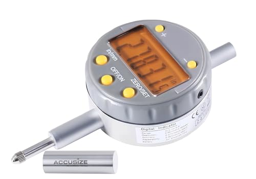 Accusize Digital Indicator 0-0.5 in Range, 0.00005 in Resolution