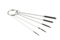 SE Brush Cleaning Sets Nlylon Bristles Varying Sizes for Versatile Tasks Spray and Paint Guns, Barrels, and Other Tools - style: TC01N