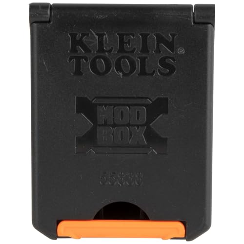 Klein Tools MODbox Tool Pouch, 9-Pocket Electrician Parts Pouch - size: Pouch Clips 3-Pack